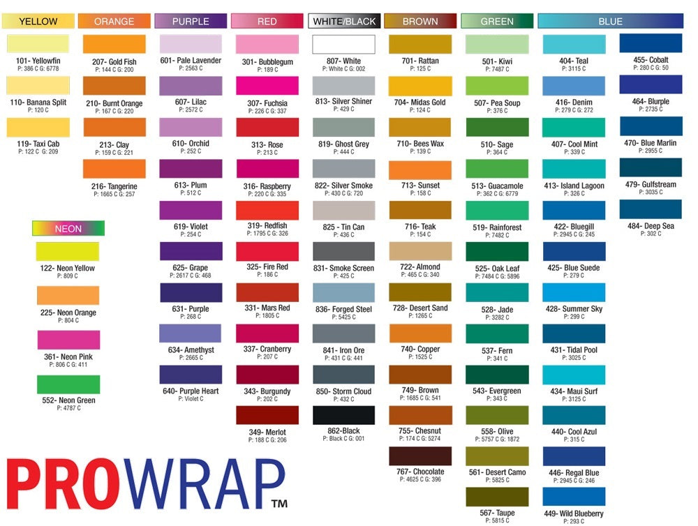 ProWrap Size D Color Fast Rod Wrapping Thread