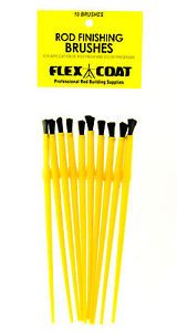 Pack Of 10 - 1/4" Brushes