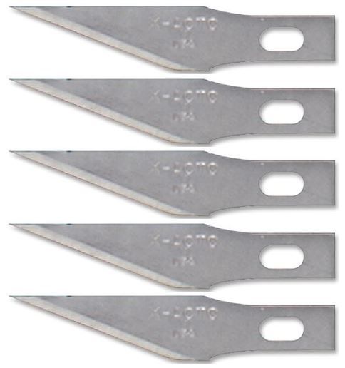Package Of 5 Knife Blades Only