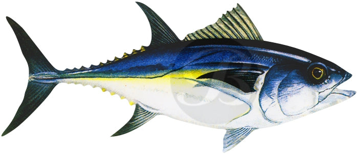 115, Bluefin Tuna Fishing Rod Decal