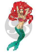 Mermaid (Redhead) Decal