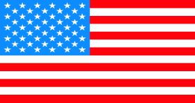 Flag - USA (Flat) Decal