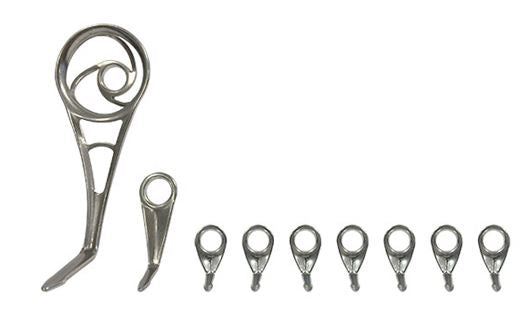 American Tackle Chrome Airwave Spinning Guide Set