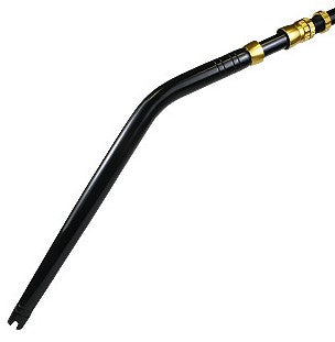 PacBay Permalign Curved Black/Gold Aluminum Heavy Duty Trolling Butt
