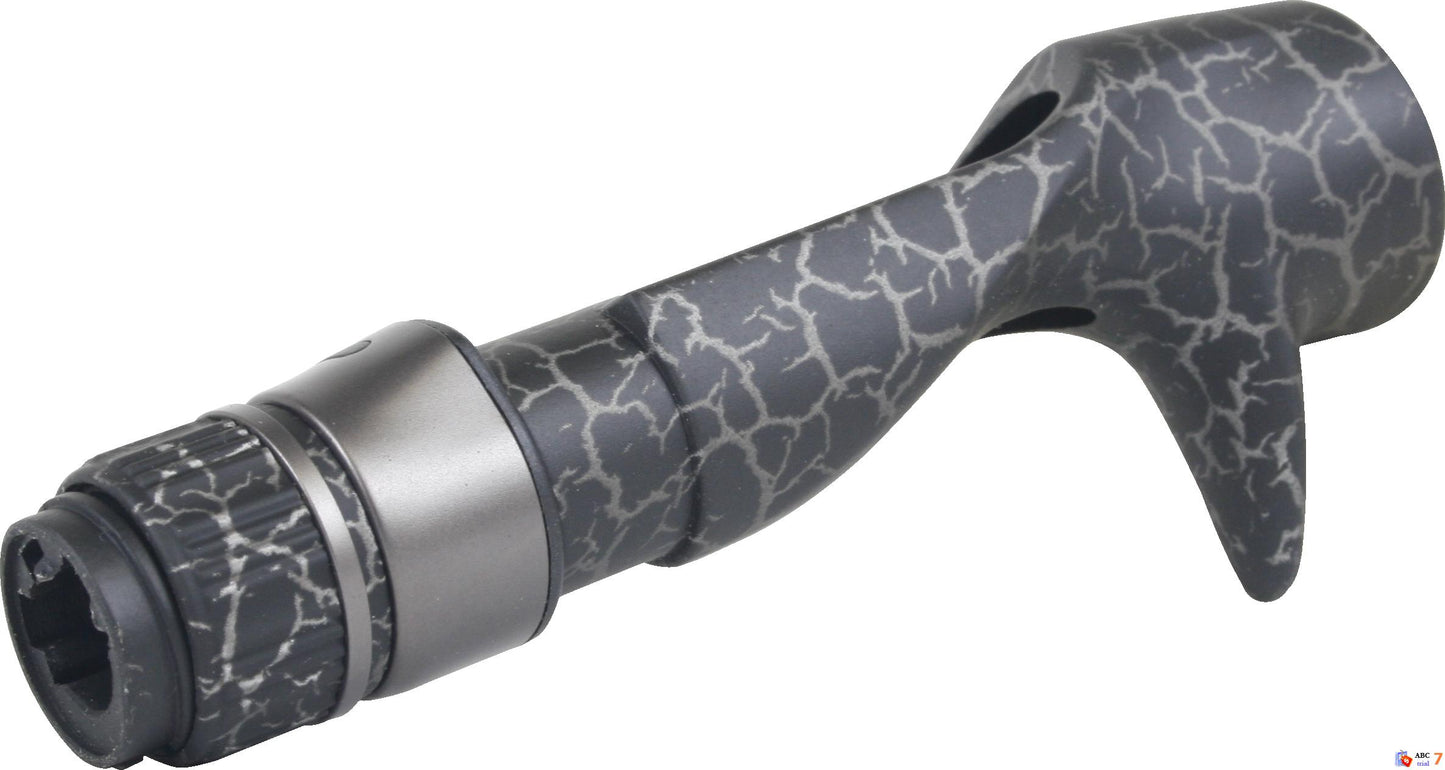 Essex Deluxe Blank-Touch Casting Reel Seat With Gunmetal Hood