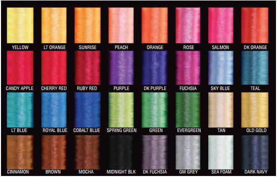 PacBay 32 Color Nylon Size C Kit Multiple