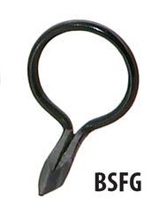 American Tackle Black Single Foot Fly Guide