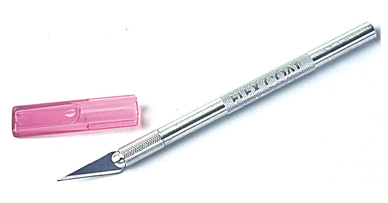 Utility Knife with 6 Blades & Safety Cap