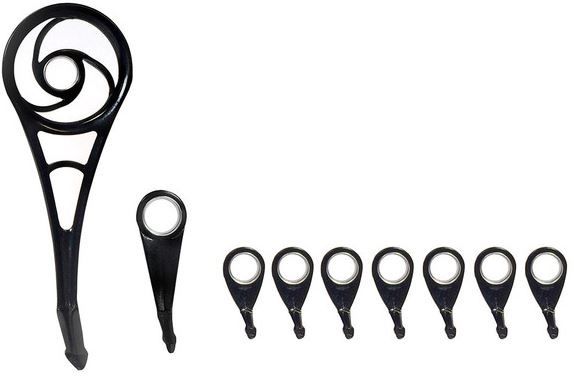 American Tackle Black Airwave Spinning Guide Set