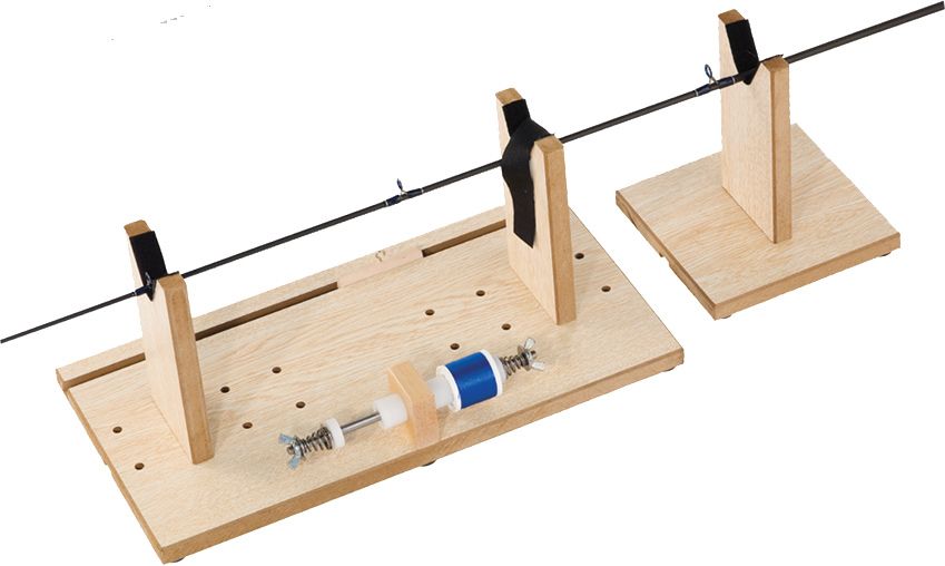 Rod Wrapping Rig PacBay Hand Wrapping Station – Custom Rod Components