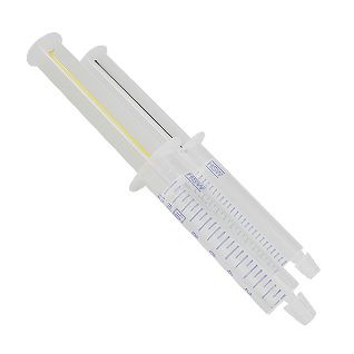 Set of Two 12 cc Color Coded Syringes