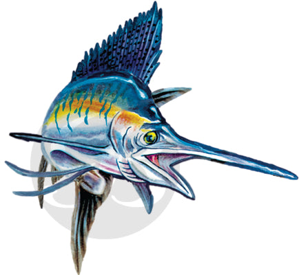 Sailfish (action) Decal
